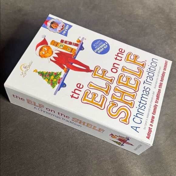 The Elf on the Shelf Christmas Tradition Book Set Brown Eyed Boy NEW - Picture 4 of 6